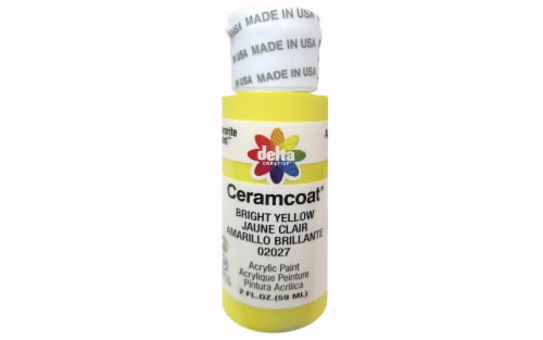 Delta Creative™ Ceramcoat® Acrylic Paint - Bright Yellow, 2 fl oz - Ralphs