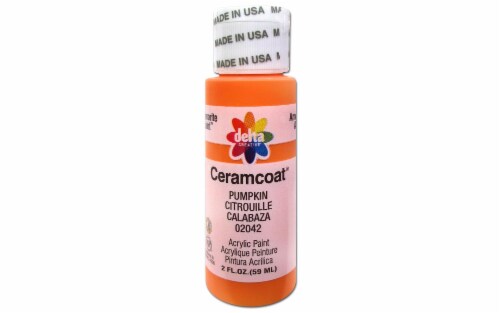 Delta Creative™ Ceramcoat® Acrylic Paint - Pumpkin Perspective: front