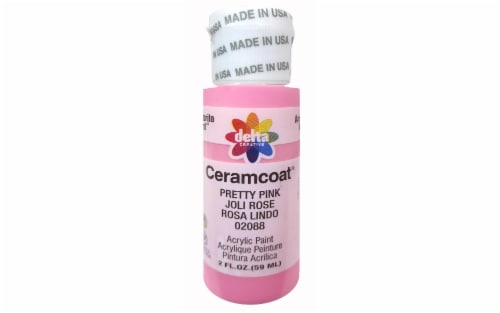 Delta Creative™ Ceramcoat® Acrylic Paint - Pretty Pink, 2 fl oz - Fry's  Food Stores