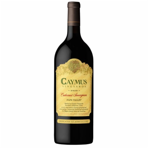 Caymus Vineyards Cabernet Sauvignon California Red Wine Perspective: front