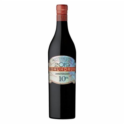 Conundrum Blend California Red Wine Perspective: front