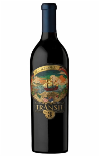 Caymus Vineyards Red Schooner Transit No 1 California Red Wine Perspective: front