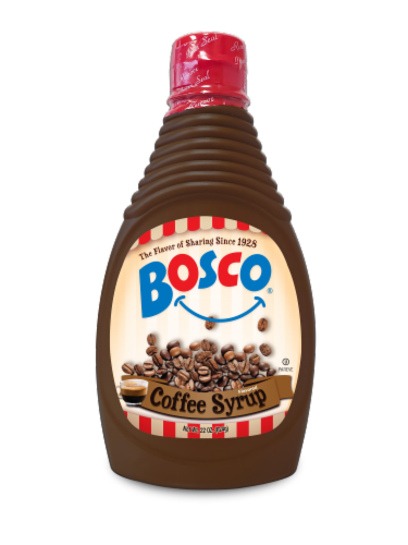 Bosco® Coffee Syrup Perspective: front