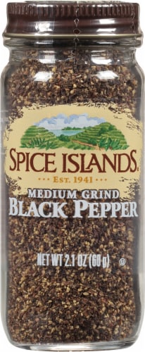 Spice Islands® Medium Grind Black Pepper Perspective: front