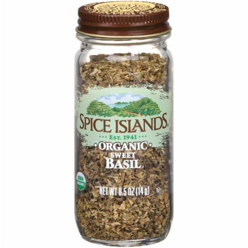 Spice Islands Organic Sweet Basil Perspective: front