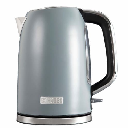 Haden Perth Stainless Steel Cordless Electric Kettle - Slate Gray Perspective: front