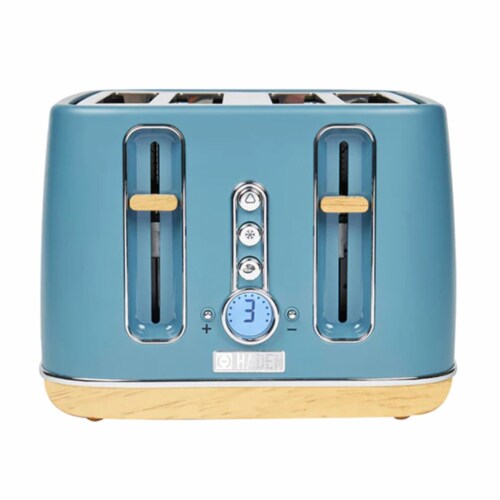 Haden Heritage 4-Slice Wide Slot Toaster -Turquoise, 1 ct - Kroger