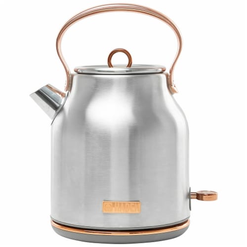 Haden Heritage 1.7 Liter Stainless Steel Body Electric Tea Kettle