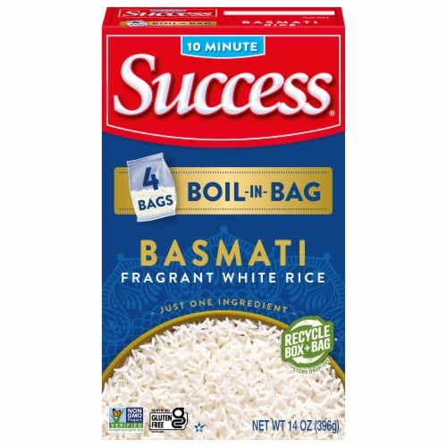 Success Boil-in-Bag White Basmati Rice Perspective: front