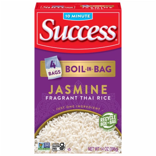 Success Boil-in-Bag Jasmine Rice Perspective: front