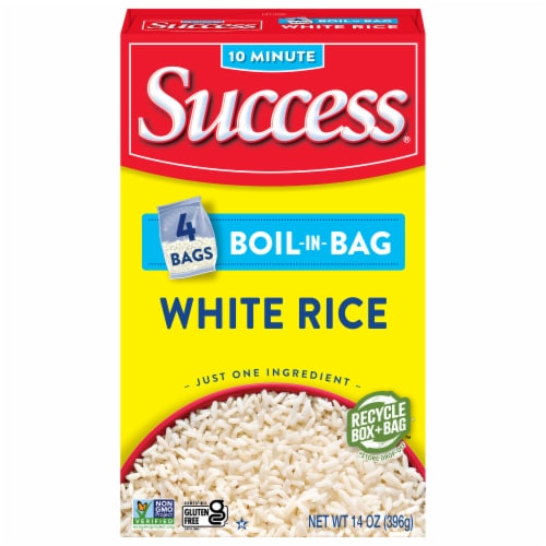 Success Boil-in-Bag White Rice Perspective: front