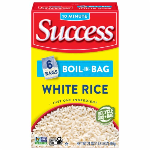 Success Boil-in-Bag White Rice Perspective: front