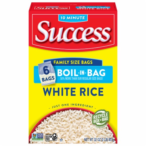 Success Boil-in-Bag White Rice Perspective: front