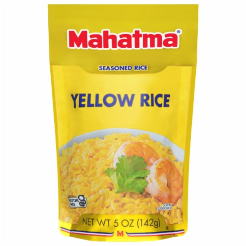 Mahatma Seasoned Yellow Rice Perspective: front