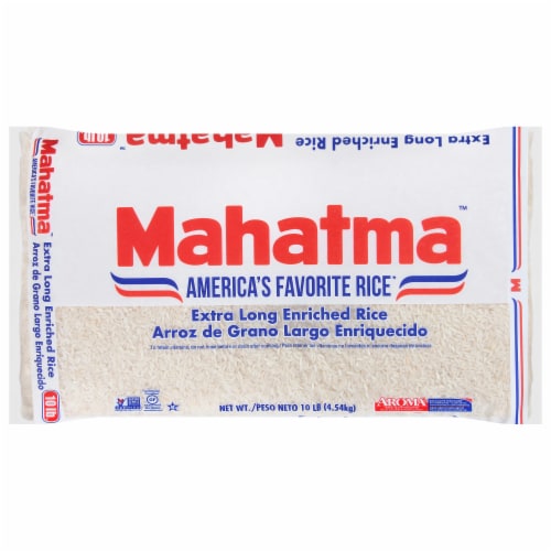 Mahatma Enriched Extra Long Rice Perspective: front