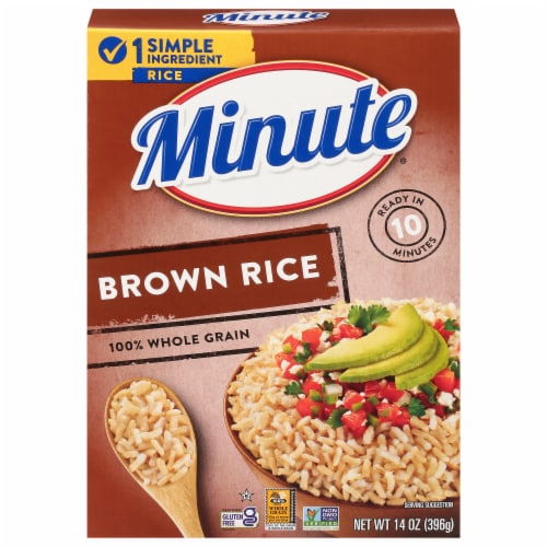 Minute® Gluten-Free Instant Brown Rice Perspective: front