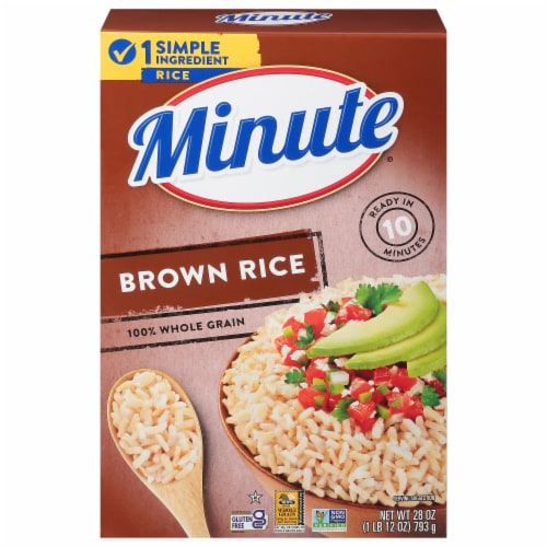 Minute® Gluten-Free Instant Brown Rice Perspective: front