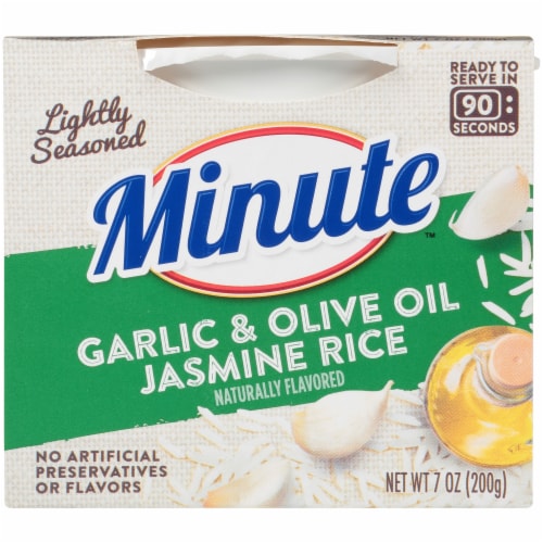 Minute™ Garlic & Olive Oil Jasmine Rice, 7 oz Kroger