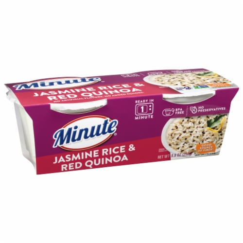 Minute® Ready to Serve Jasmine Rice & Red Quinoa Blend, 2 ct / 4.4 oz ...