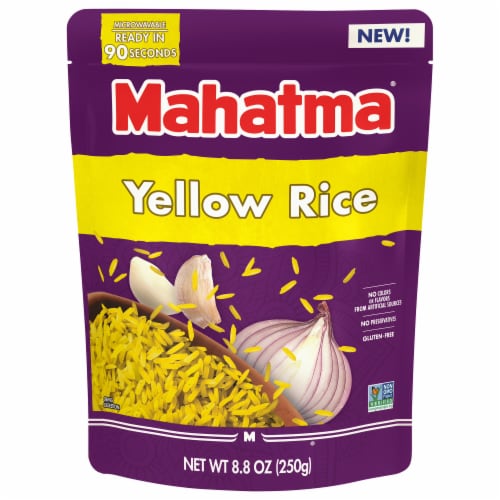 Mahatma® Yellow Rice Pouch Perspective: front
