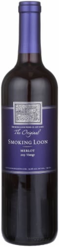 Smoking Loon Merlot California Red Wine Perspective: front
