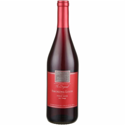 Smoking Loon Pinot Noir California Red Wine Perspective: front