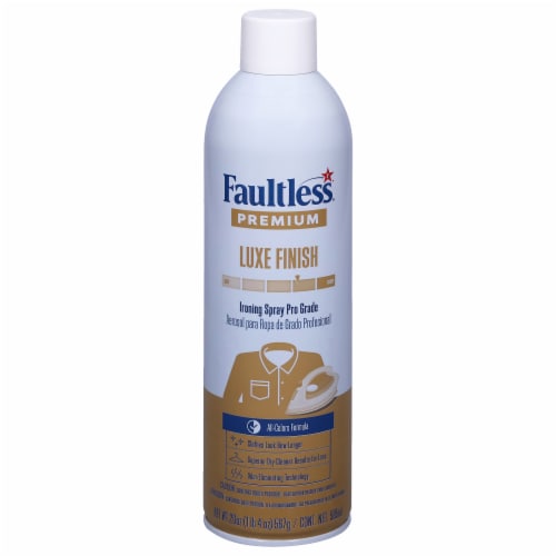 Faultless Ironing Spray, Premium, Luxe Finish, Pro Grade