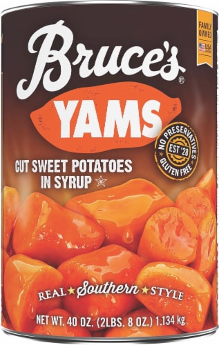 Bruce's® Cut Sweet Potato Yams in Syrup, 40 oz - Food 4 Less