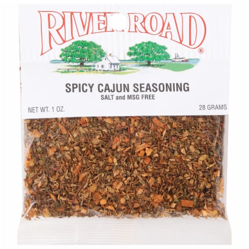 River Road® Spicy Cajun Seasoning Perspective: front