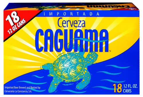 Cervezas Caguama Beer Perspective: front