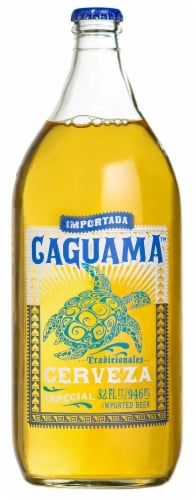 Caguama Cerveza Single Bottle Perspective: front