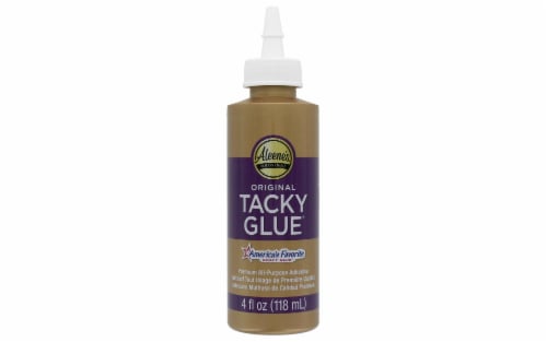 Aleene's Quick Dry Tacky Glue, Clear, 4 oz - 1 Pkg