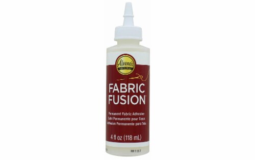 Aleene's Fabric Fusion Adhesive Permanent 4oz Perspective: front