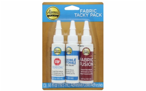 Aleene's Tacky Pack Fabric Glue Perspective: front