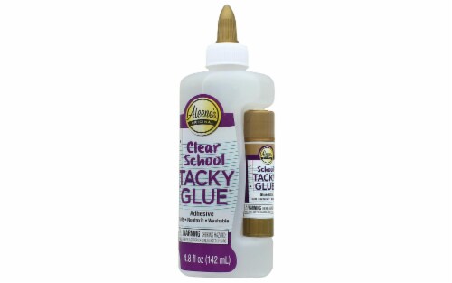Aleene's Clear School Tacky & Stick 4.8oz Perspective: front