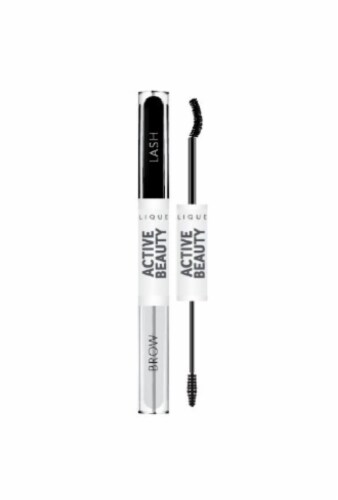 Lique Active Duo Mascara Brow Gel - Black Perspective: front