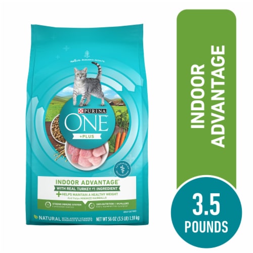 Purina One Indoor Advantage Hairball and Weight Control Natural Cat Food, 3.5 lb - 'n Save