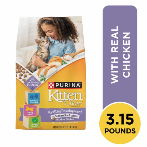 Purina® Kitten Chow® Nurture Dry Kitten Food Perspective: front