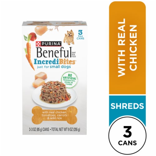 Purina Beneful IncrediBites with Real Chicken Small Breed Wet Dog