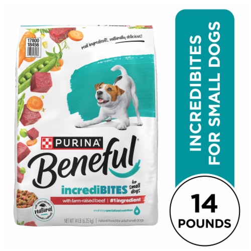 Purina® Beneful® IncrediBites® with Real Beef Small Breed Dry Dog Food, 3.5  lb - Kroger