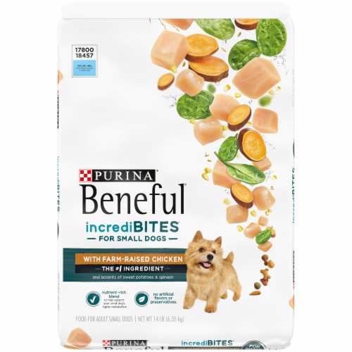 Beneful Dog Food, with Farm-Raised Beef, Adult Small Dogs