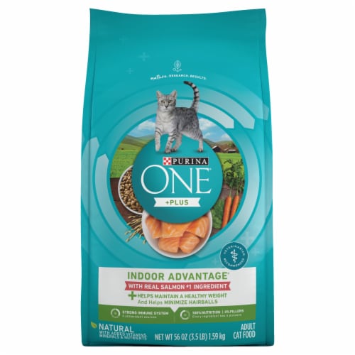Purina One® +Plus Indoor Advantage® Dry Cat Food Perspective: front