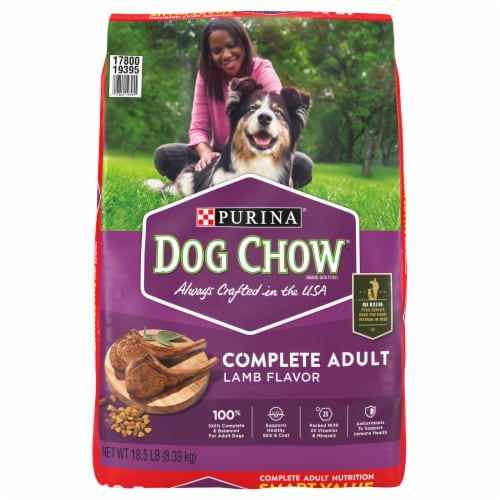 Purina® Dog Chow® Lamb Flavor Perspective: front
