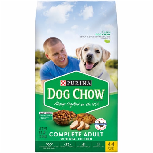Purina Dog Chow Complete Adult Real Chicken Dry Dog Food 4.4 lb Harris Teeter