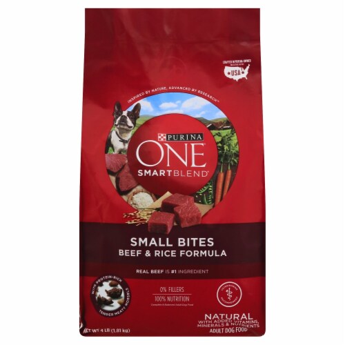 Tiny bites dog food sale