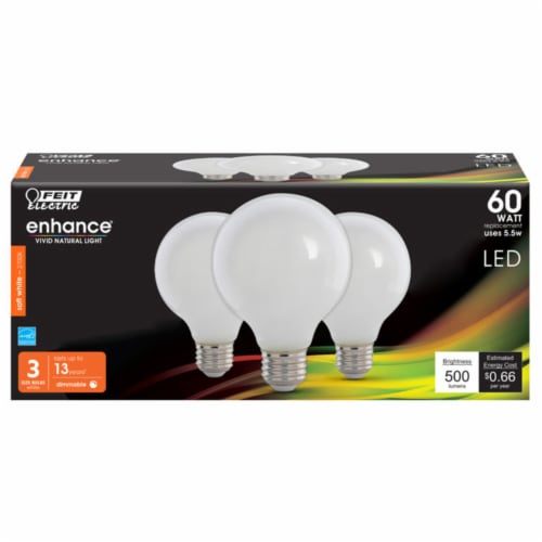 Feit electric enhance vivid natural light on sale 60 watt