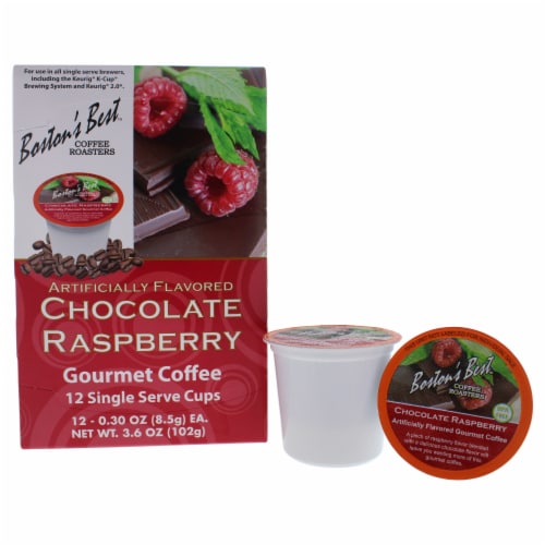 Chocolate Raspberry Gourmet Coffee by Bostons Best for Unisex 12
