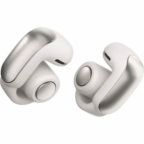 Bose ULTRAOPTWSWH Ultra Open Ear True Wireless Open Earbuds - White Smoke Perspective: front