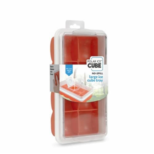 Jobar JB8237CIT Handy Gourment Dual Color Large Ice Cube Tray Perspective: front