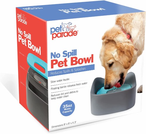 Blue Elevated Pet Bowls with Non Slip Stand and Silicone Collapsible Bowls  16 Ounces, 1 unit - Fry's Food Stores